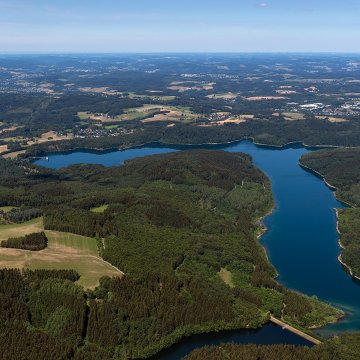 Stille Naherholung Wiehltalsperre