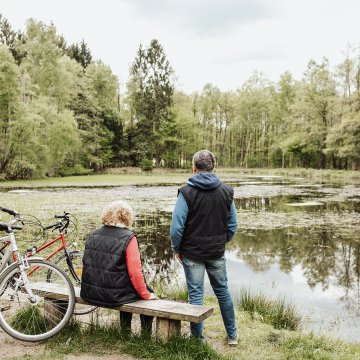 Lohmarer Teiche Besucher