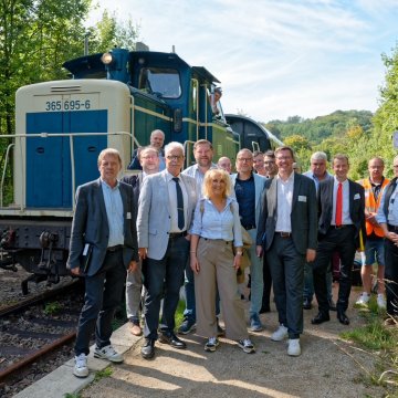 Am Tag der Schiene für Bewegung gesorgt