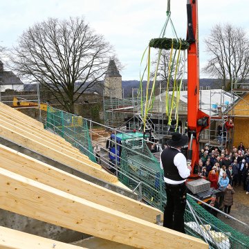 Nächster Meilenstein in Hennef: Richtfest für das Kultur- und Heimathaus in Stadt Blankenberg