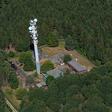 Der alte Horchposten auf dem Heckberg soll zu einem touristischen Ziel umgewandelt werden. Fotonachweis: REGIONALE 2025 Agentur
