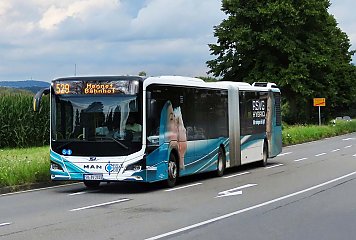 Das Projekt Schnellbusse im Bergischen RheinLand ermöglicht durch ein attraktives ÖPNV-Angebot eine schnelle Anbindung sogenannter „schienenferner Räume“ an den Bahnverkehr. Fotonachweis: RSVG 