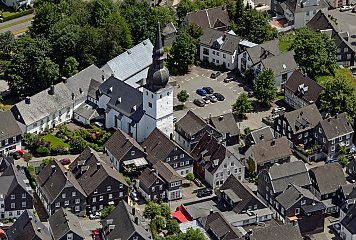 Die Altstadt von Bergneustadt soll im Rahmen der REGIONALE 2025 weiterentwickelt werden. Fotonachweis: REGIONALE 2025 Agentur