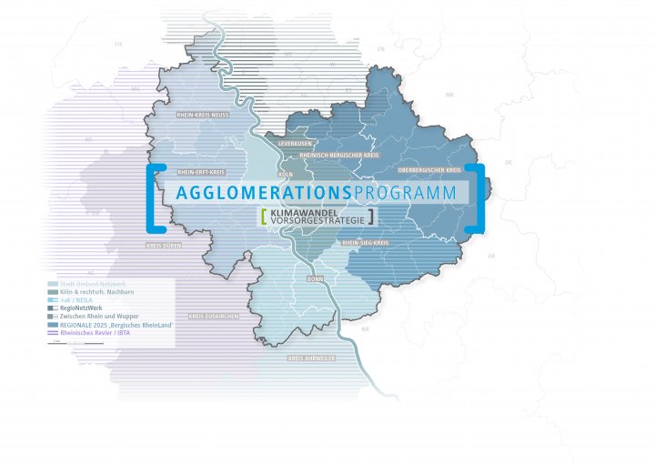 Agglomerationsprogramm Karte