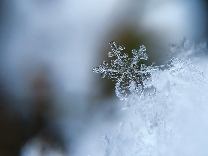 Eiskristall Weihnachten