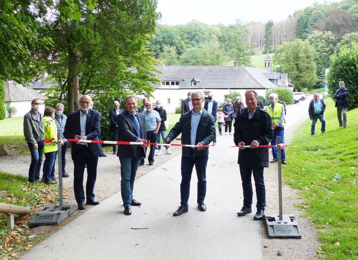 Eröffnung Teilstück Agger-Sülz-Radweg Lindlar-Overath