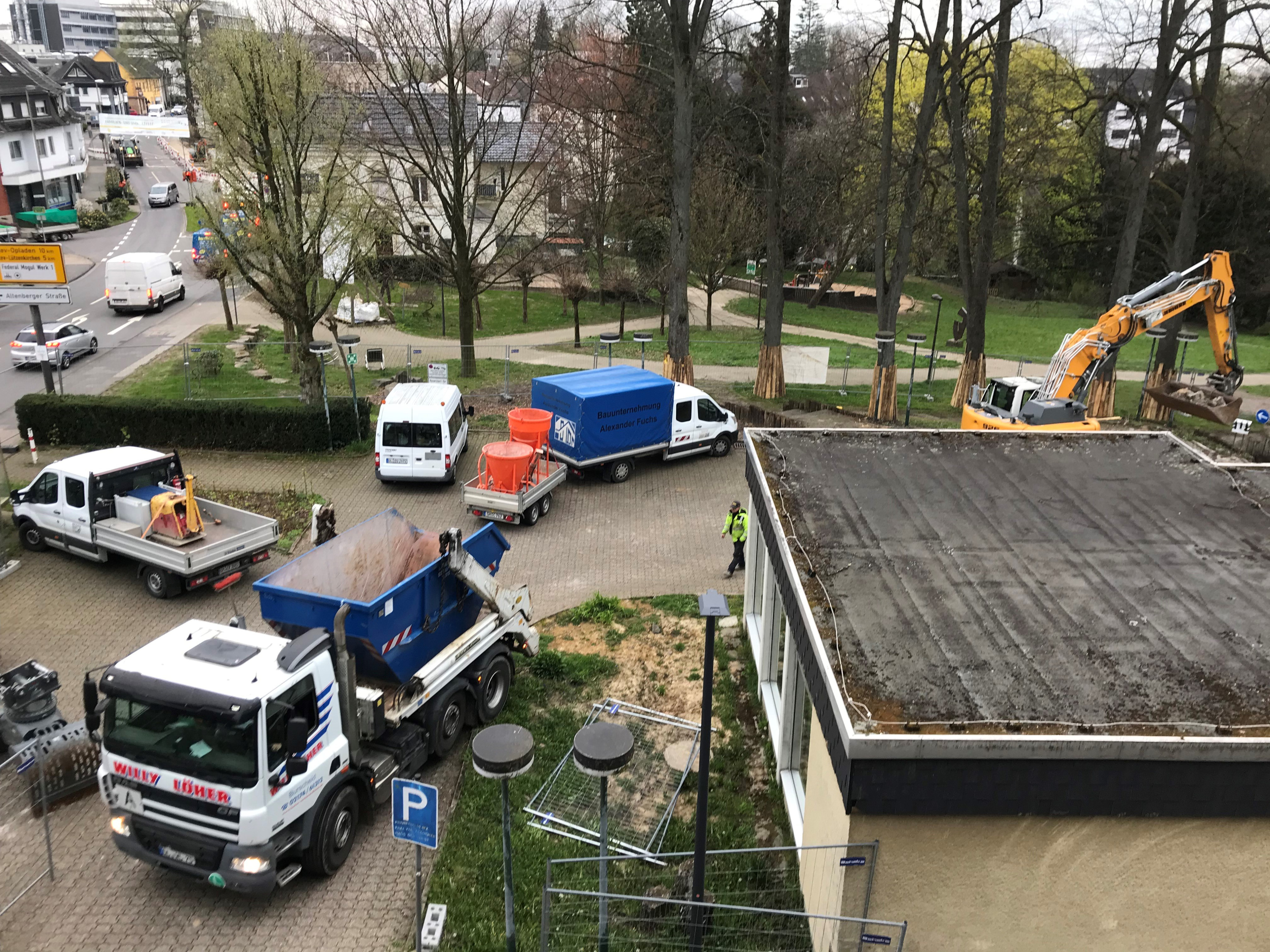 Start Umbau Haus der Kulturen