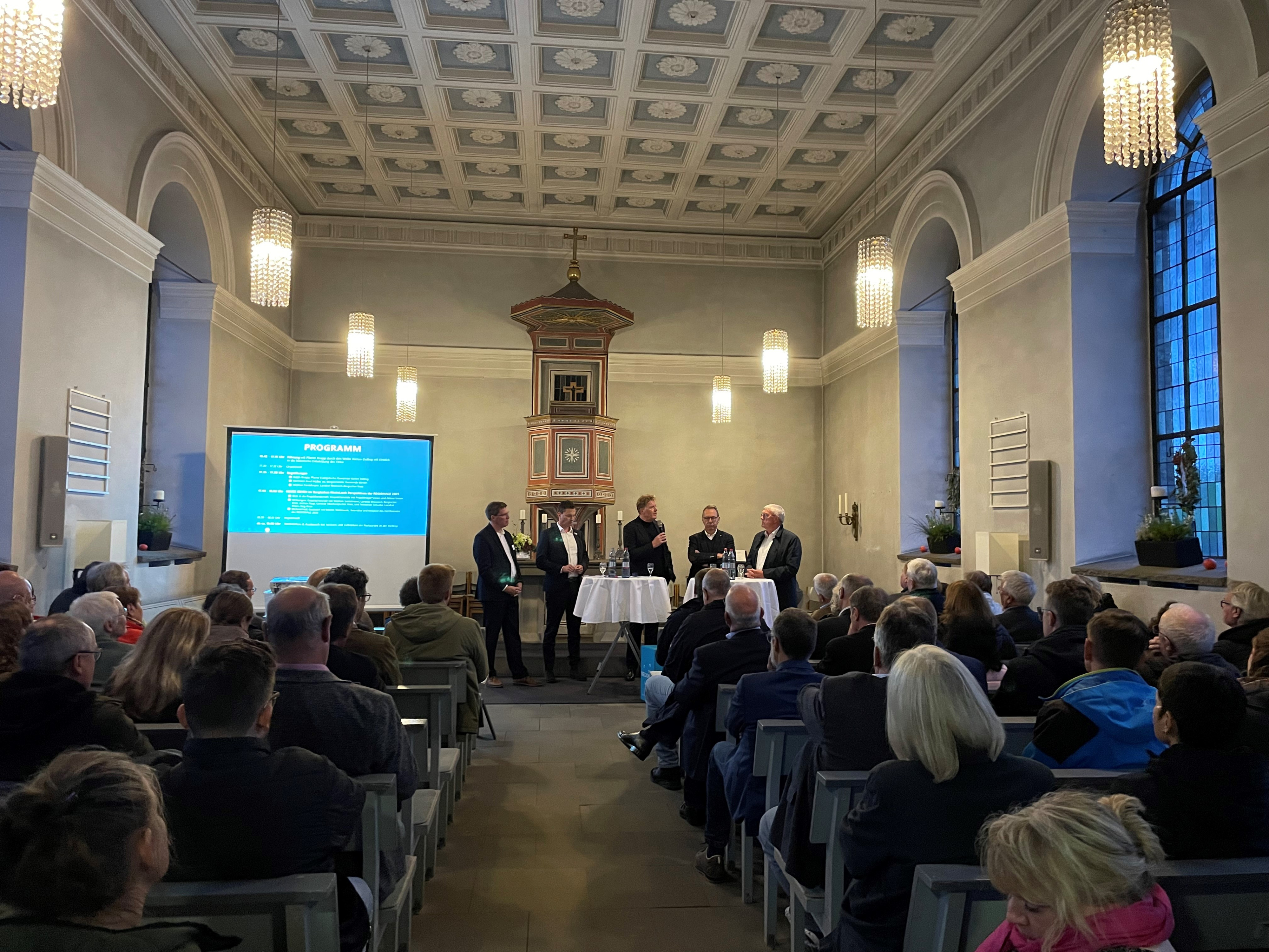 Spätsommerfest 2023 Landräte und Regierungspräsident