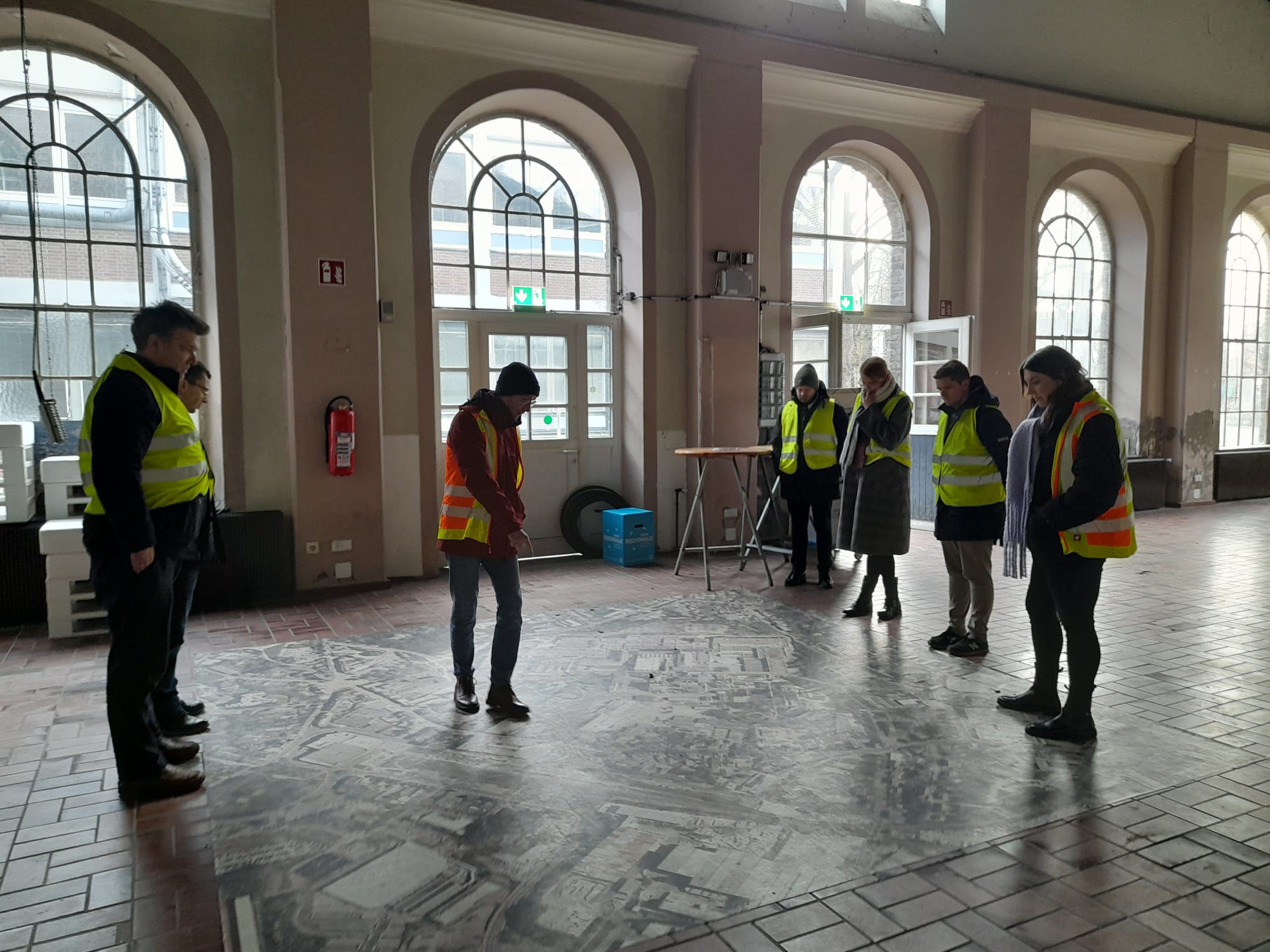 Lörrach Delegation Besuch auf Zanders