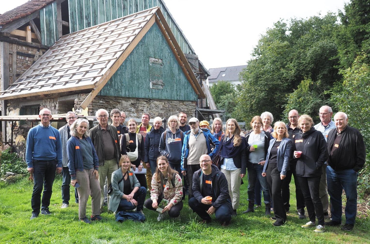 Gruppenfoto Exkursion Knotenpunkte
