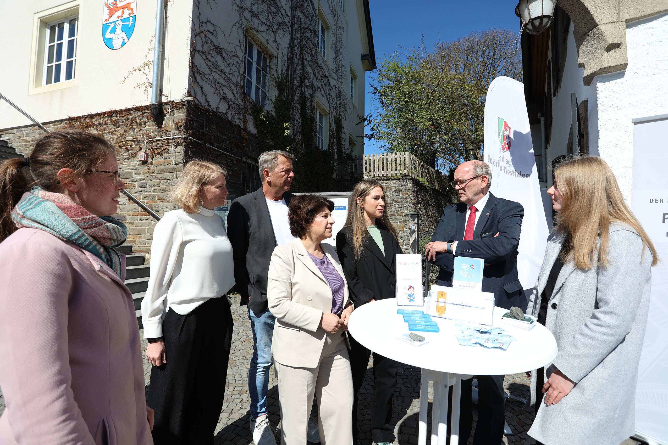 Landtagspräsidium in Windeck Rathaus