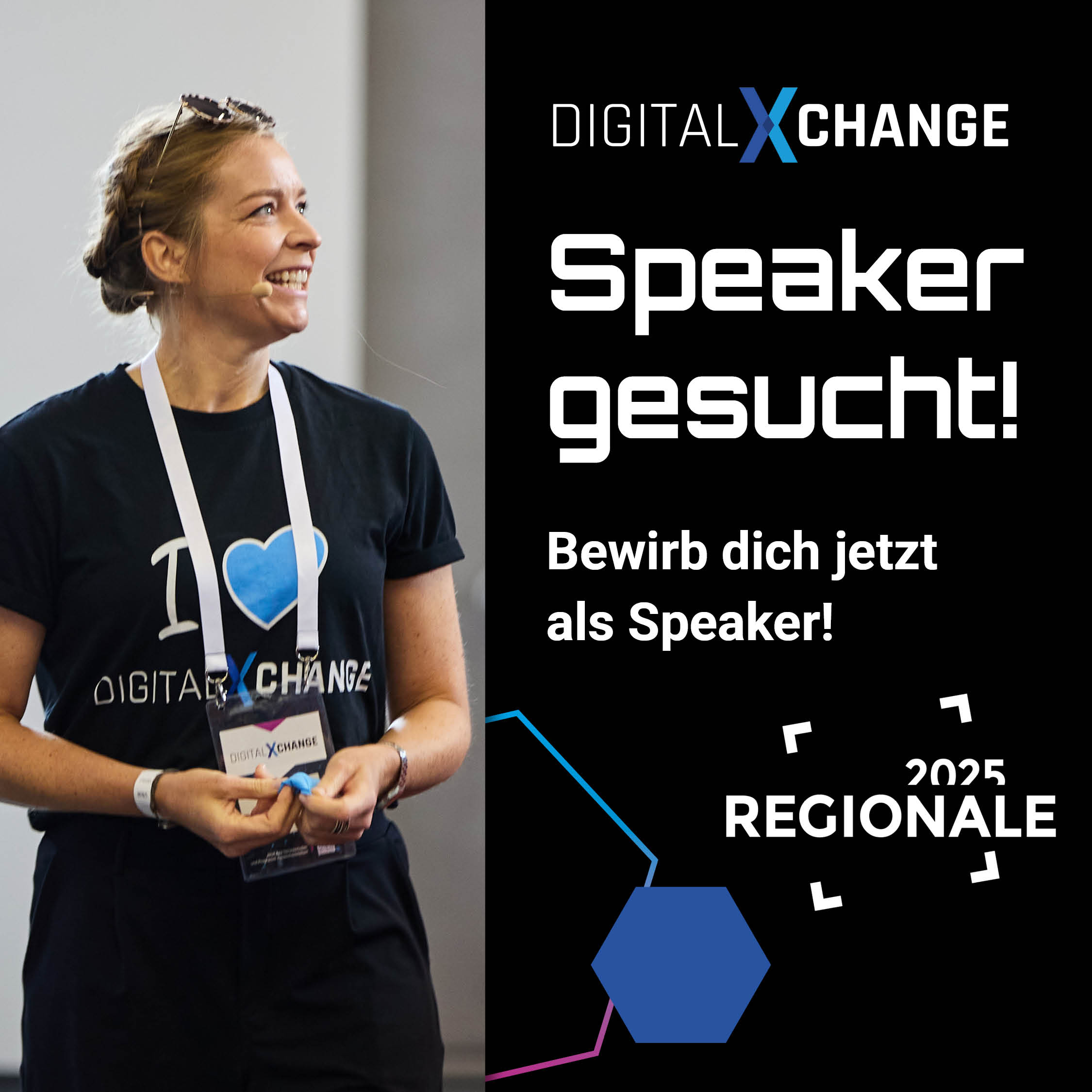 DigitalXchange 2025 Speaker gesucht