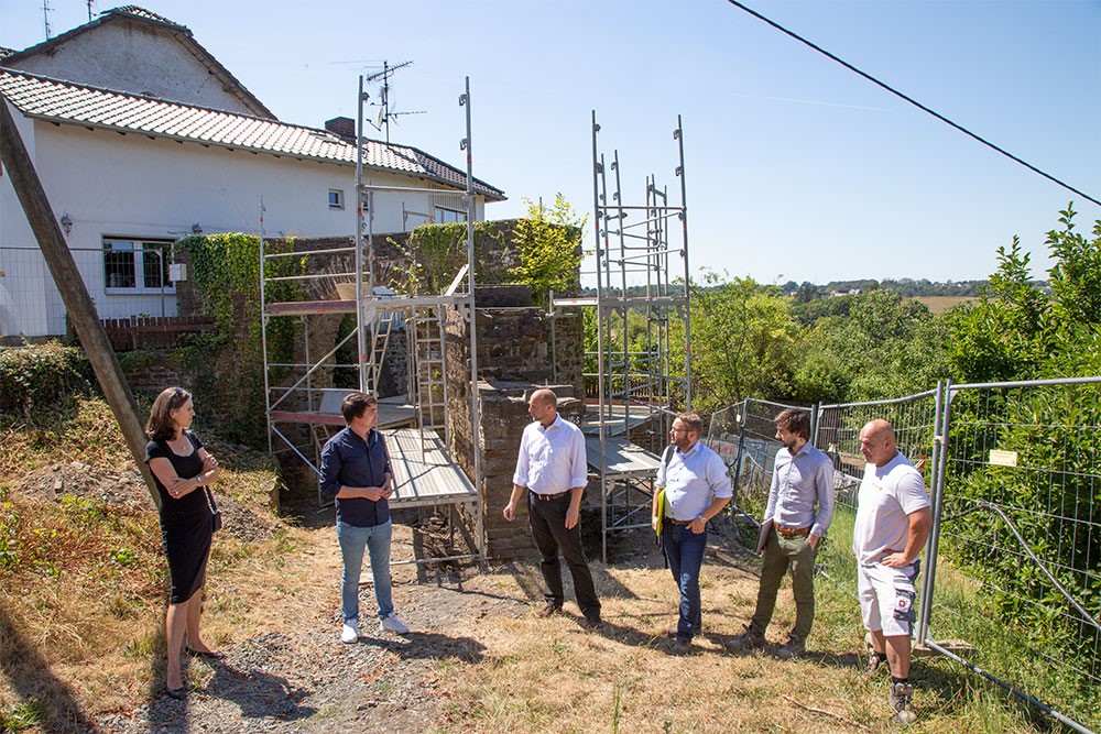Mauersanierung Stadt Blankberg