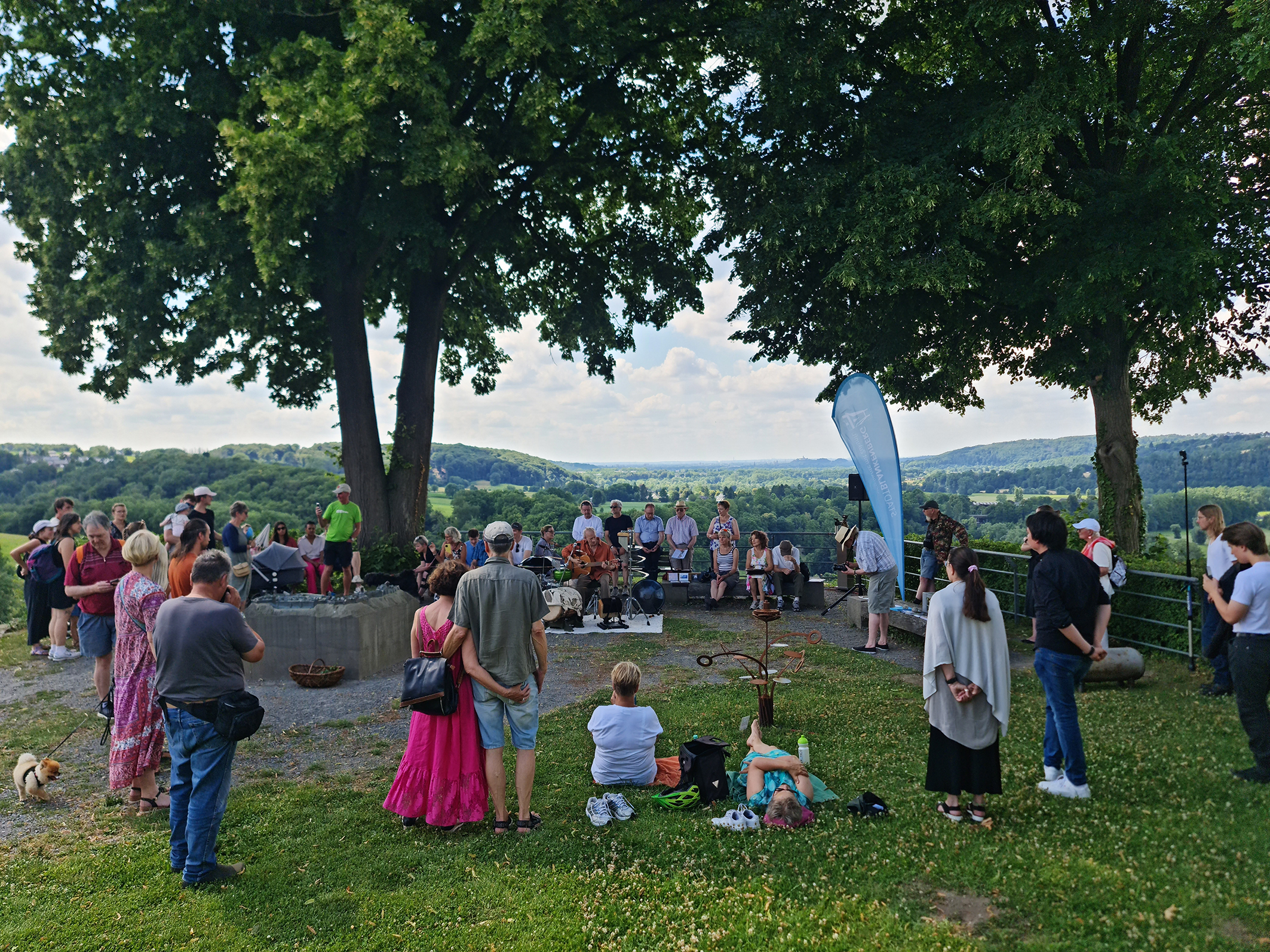 Kunst auf der Burg Stadt Blankenberg