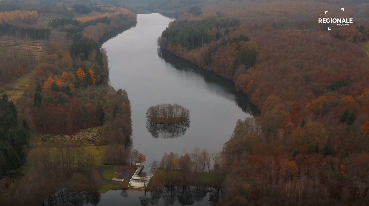 Größtes Kino der Welt Wiehltalsperre