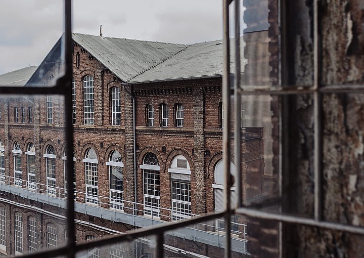 Ausblick aus Fenster Zanders