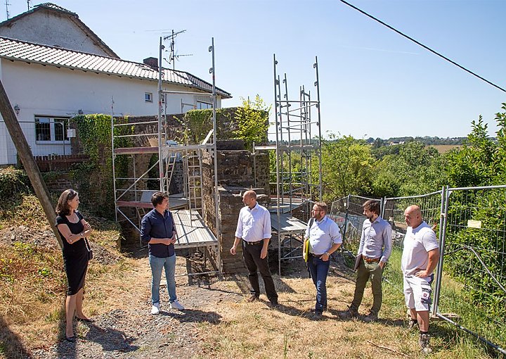 Mauersanierung Stadt Blankberg