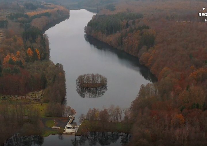 Größtes Kino der Welt Wiehltalsperre