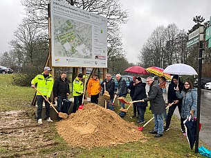 Spatenstich Lindlar Schulzentrum