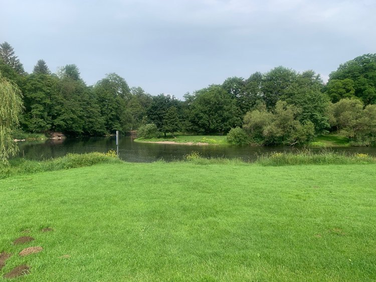 Sieg schützen Badestelle Windeck-Dreisel